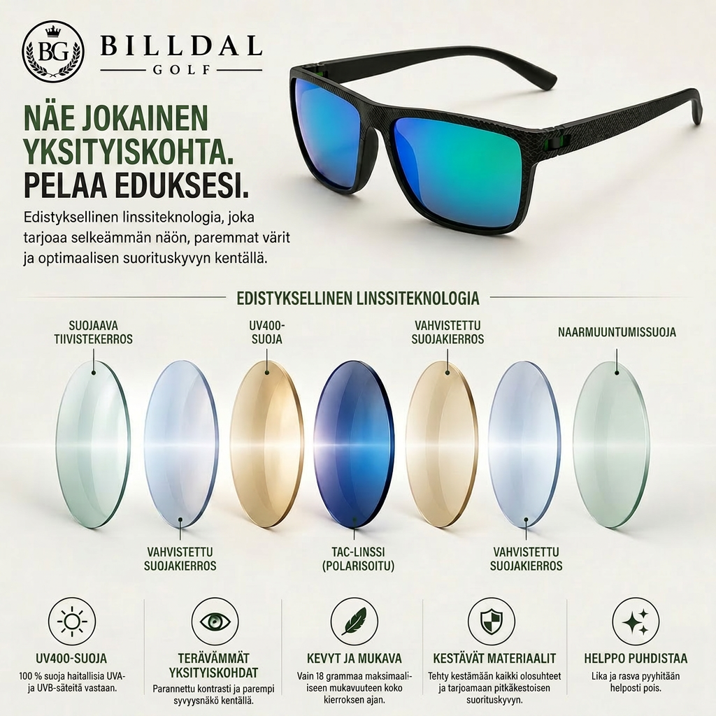Billdal Golf™️ — Löydä golfpallo nopeammin